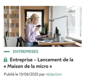 Les Annonces Landaises - Lancement de "La Maison de la Micro" par la CCI des Landes