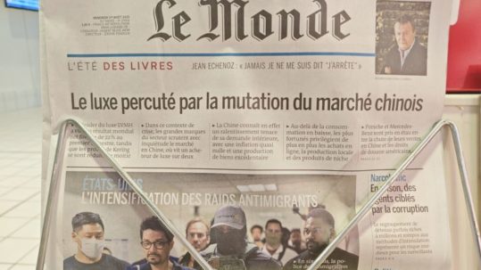 Article journal Le Monde