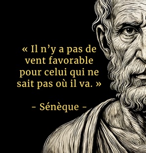 "Il n’y a pas de vent favorable pour celui qui ne sait pas où il va"