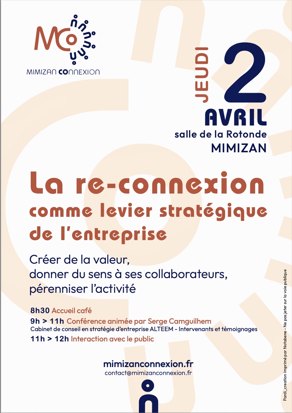 Conférence du cabinet Alteem pour Mimizan Connexion